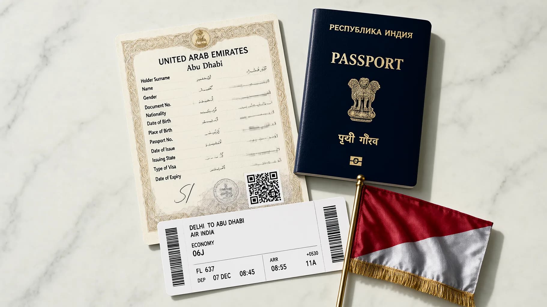 Travelling to Abu Dhabi