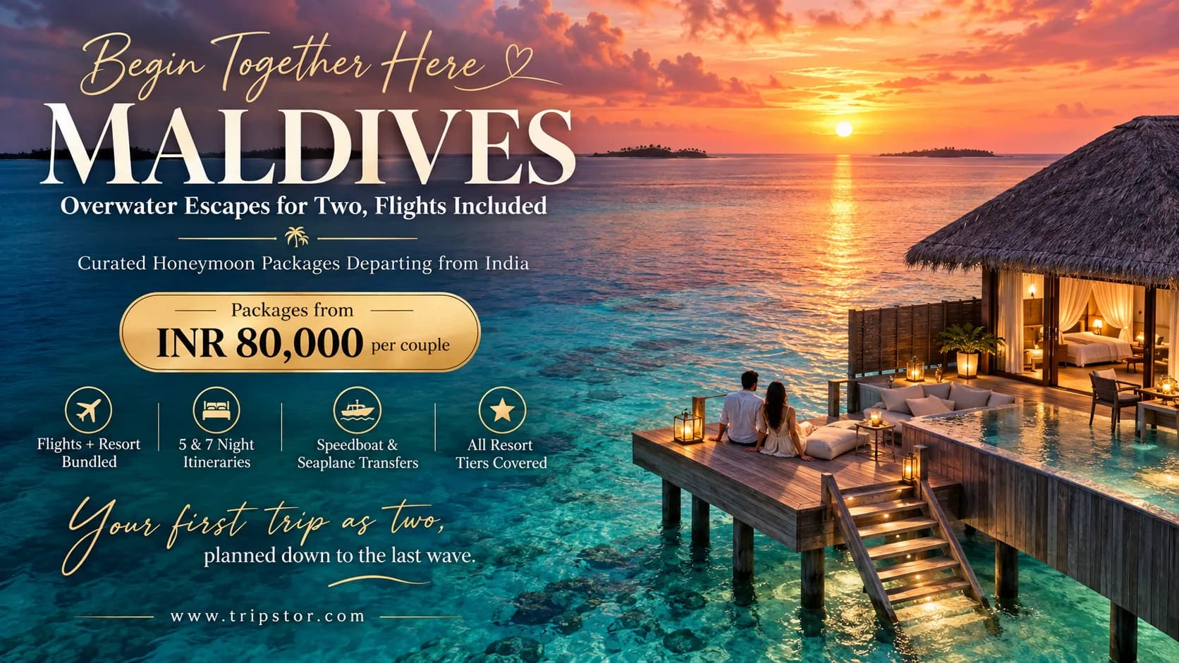Maldives Honeymoon Packages: Best Itineraries for Couples with Flights Included — Maldives Honeymoon Packages — Maldives | Tripstor