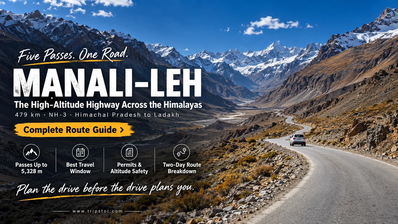 Manali to Leh Highway: Road Trip Guide & Best Time — manali to leh highway road trip guide — Andaman | Tripstor