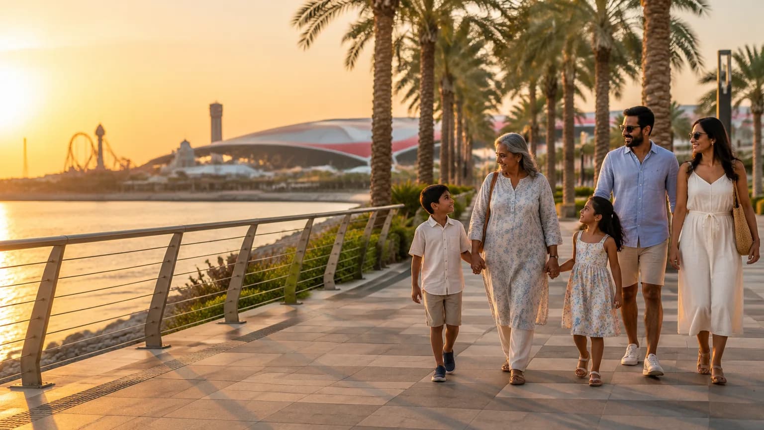 Abu Dhabi Yas Island Family Holiday 3N 4D
