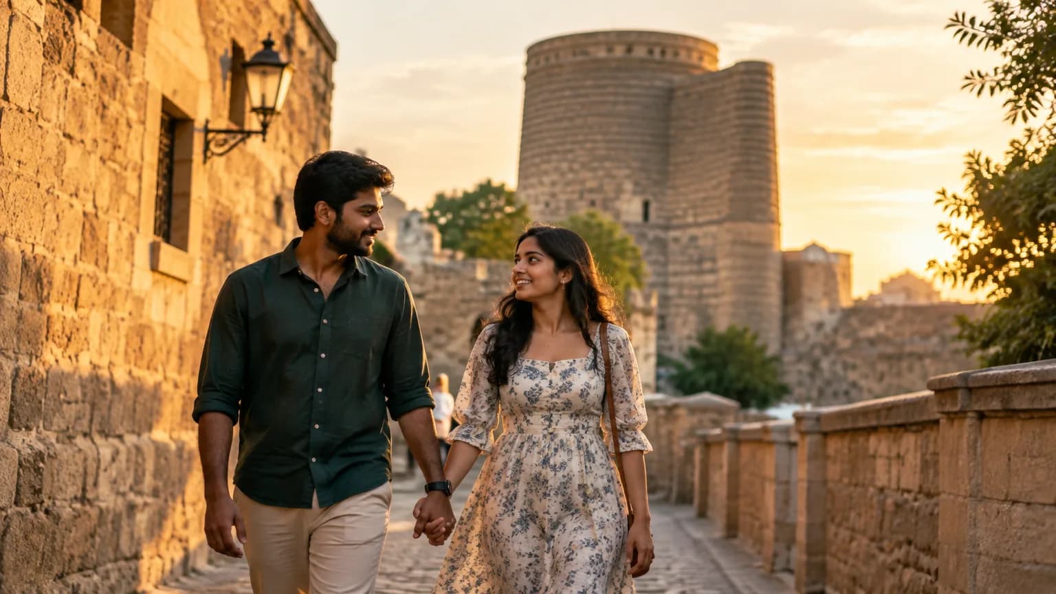 Azerbaijan Baku Old City Honeymoon 5N 6D