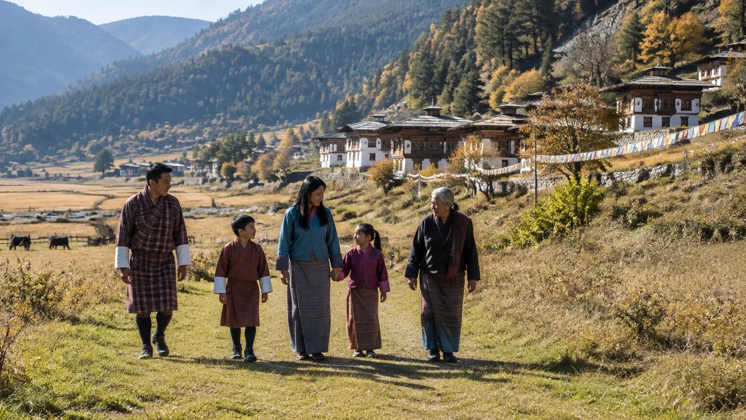 Bhutan Thimphu & Phobjikha Family Holiday 7N 8D