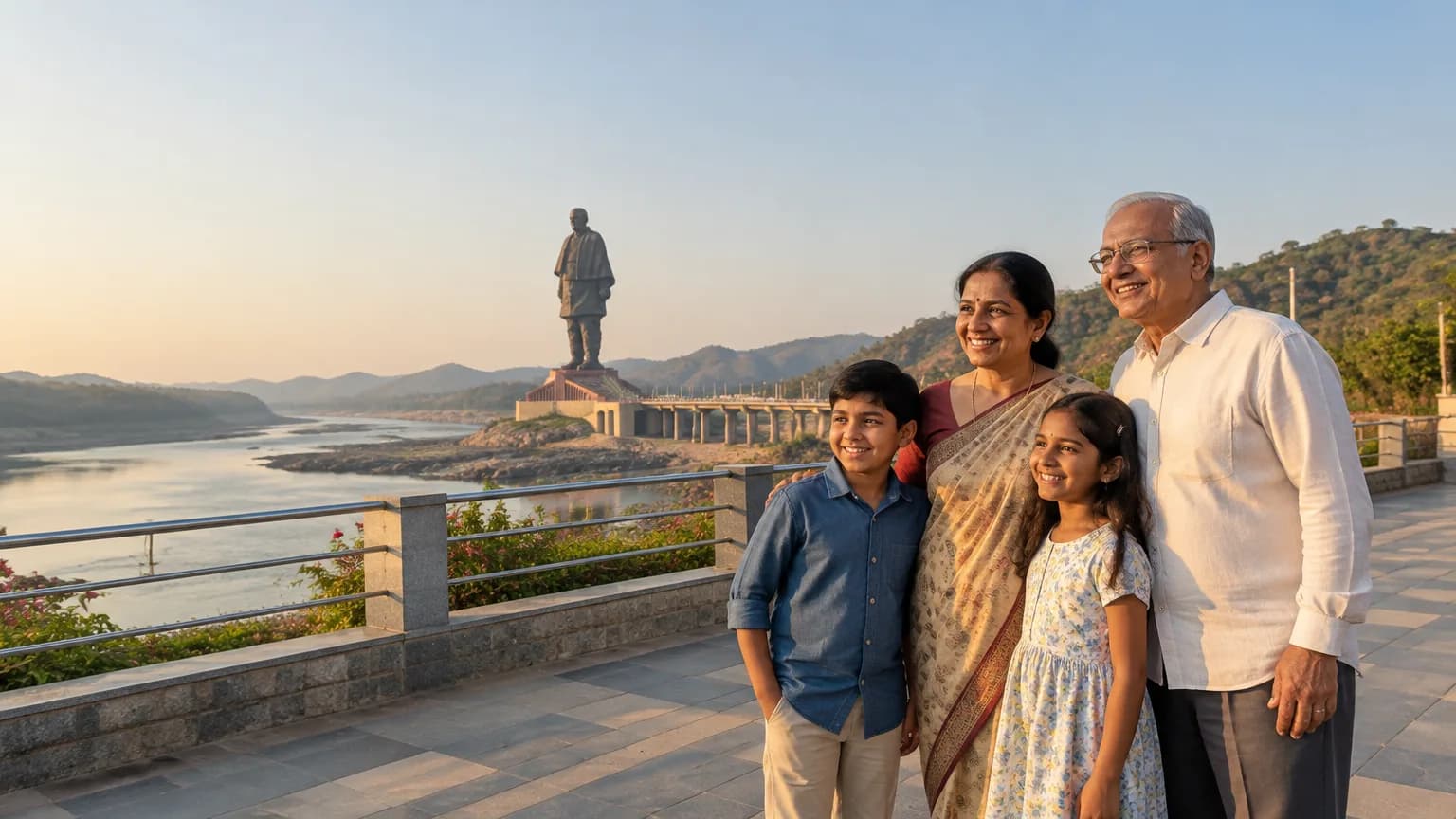 Gujarat Statue of Unity Family Holiday 6N 7D