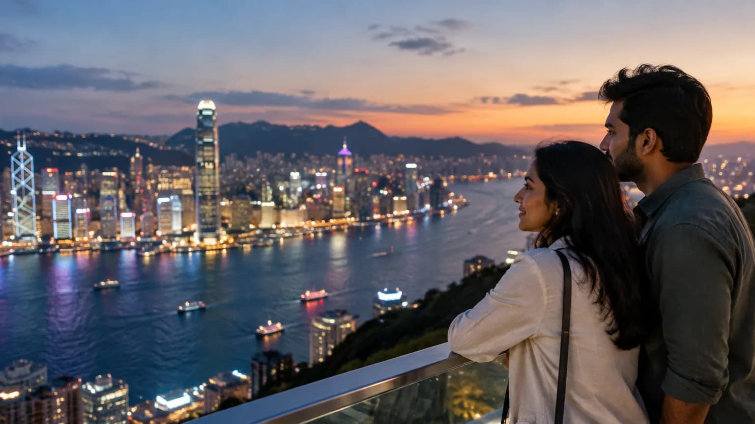 Hong Kong Peak Tram Honeymoon 4N 5D