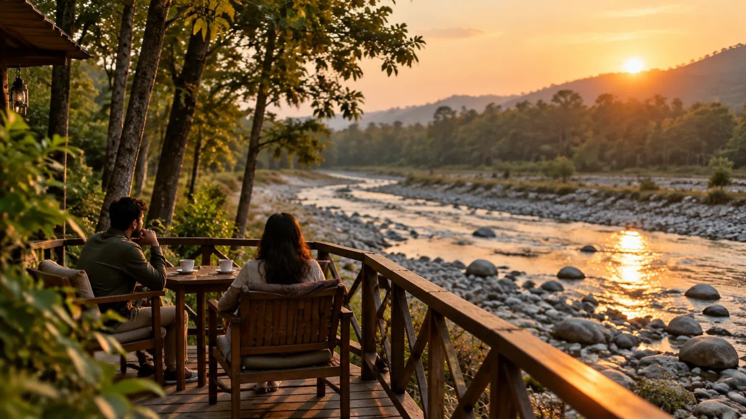 Jim Corbett Kosi Riverside Lodges Honeymoon 4N 5D
