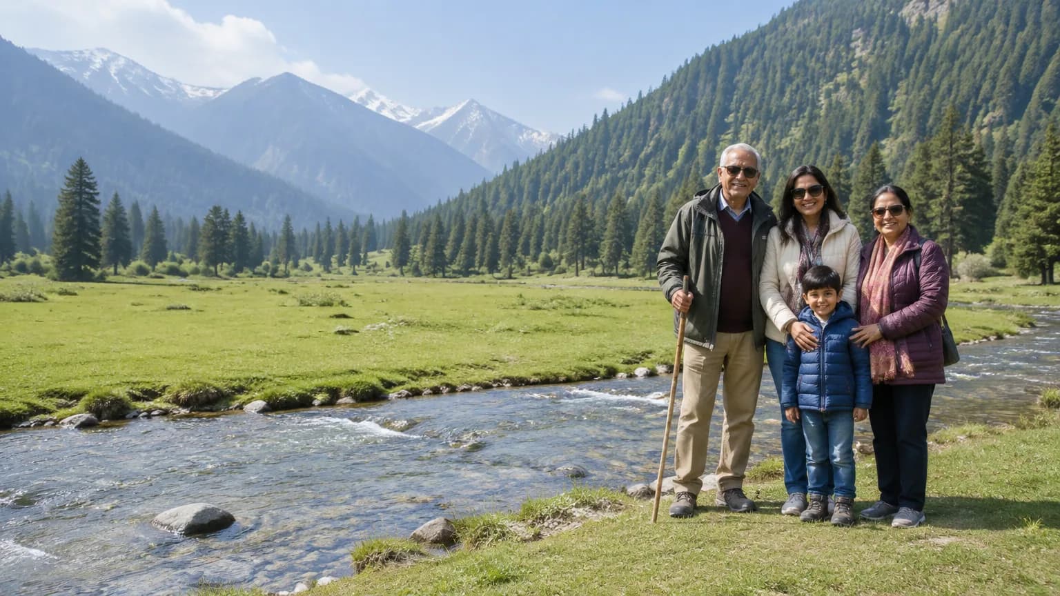 Kashmir Pahalgam & Betaab Family Holiday 6N 7D