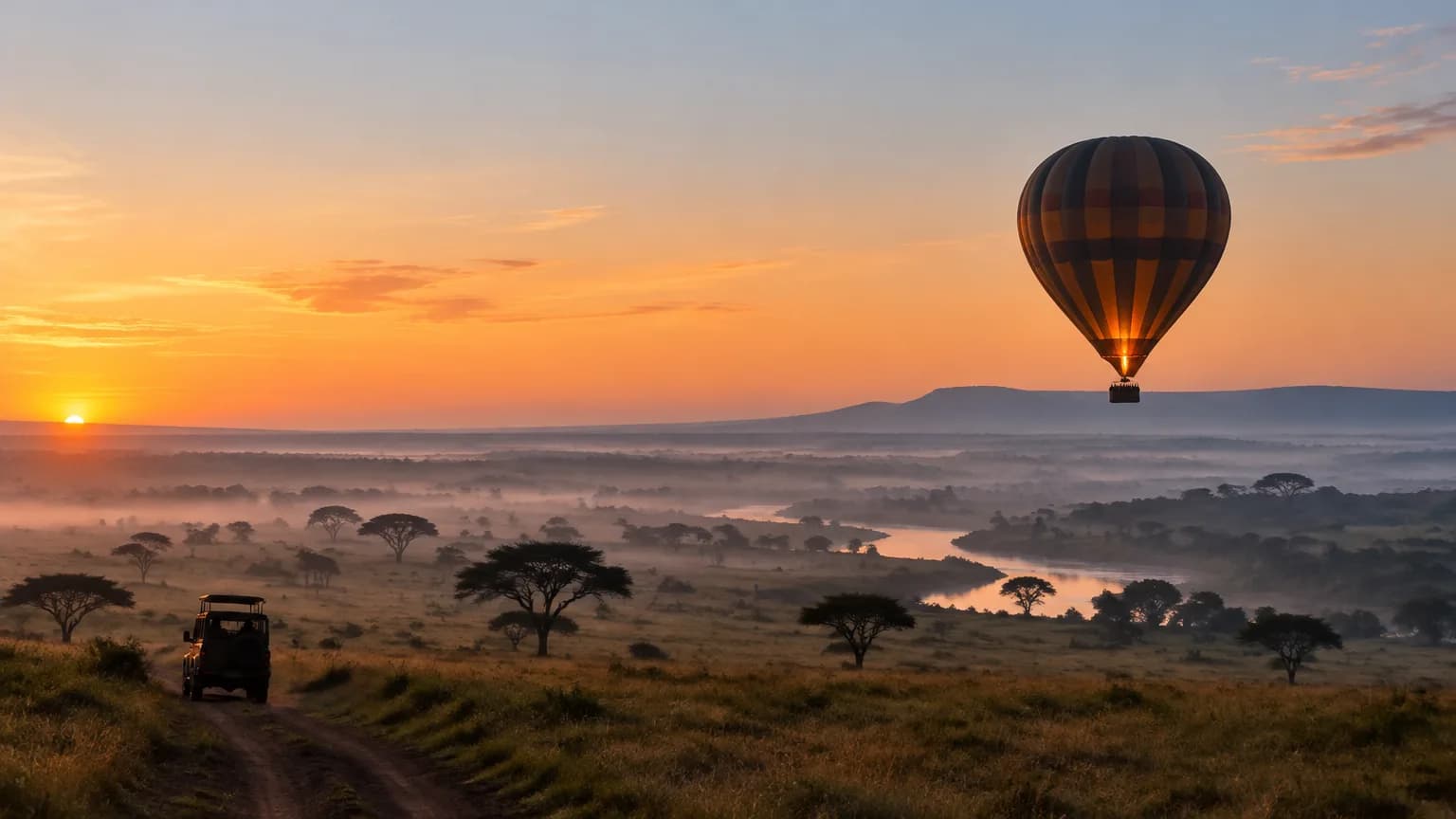 Kenya Mara Balloon Safari Honeymoon 6N 7D