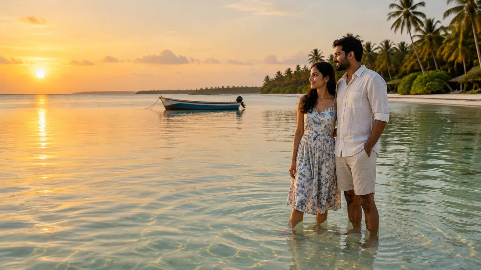 Lakshadweep Agatti & Bangaram Honeymoon 5N 6D