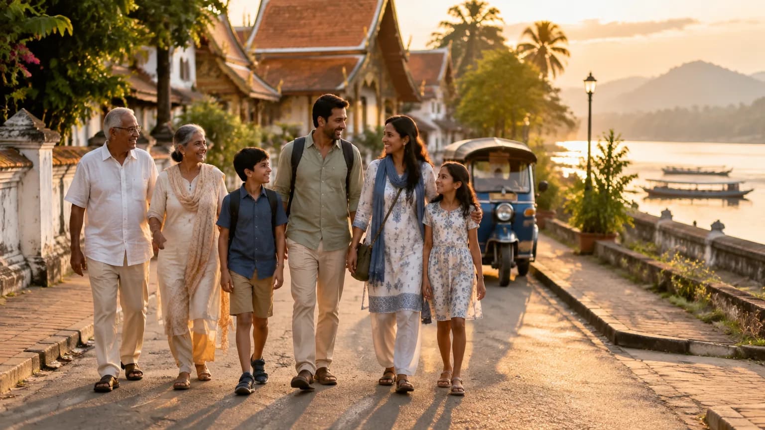 Laos Luang Prabang Family Holiday 8N 9D