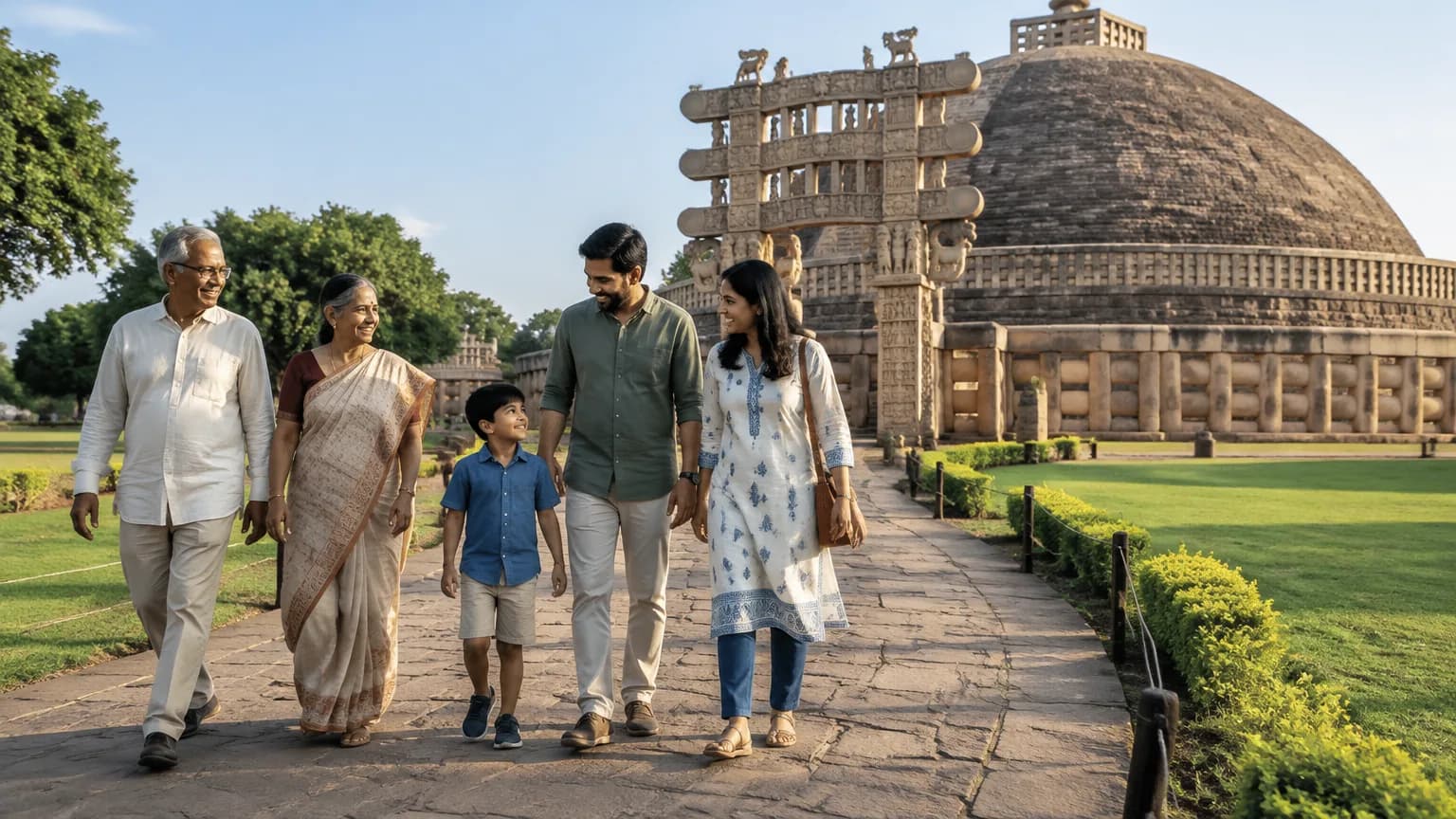Madhya Pradesh Bhopal & Sanchi Family Holiday 7N 8D