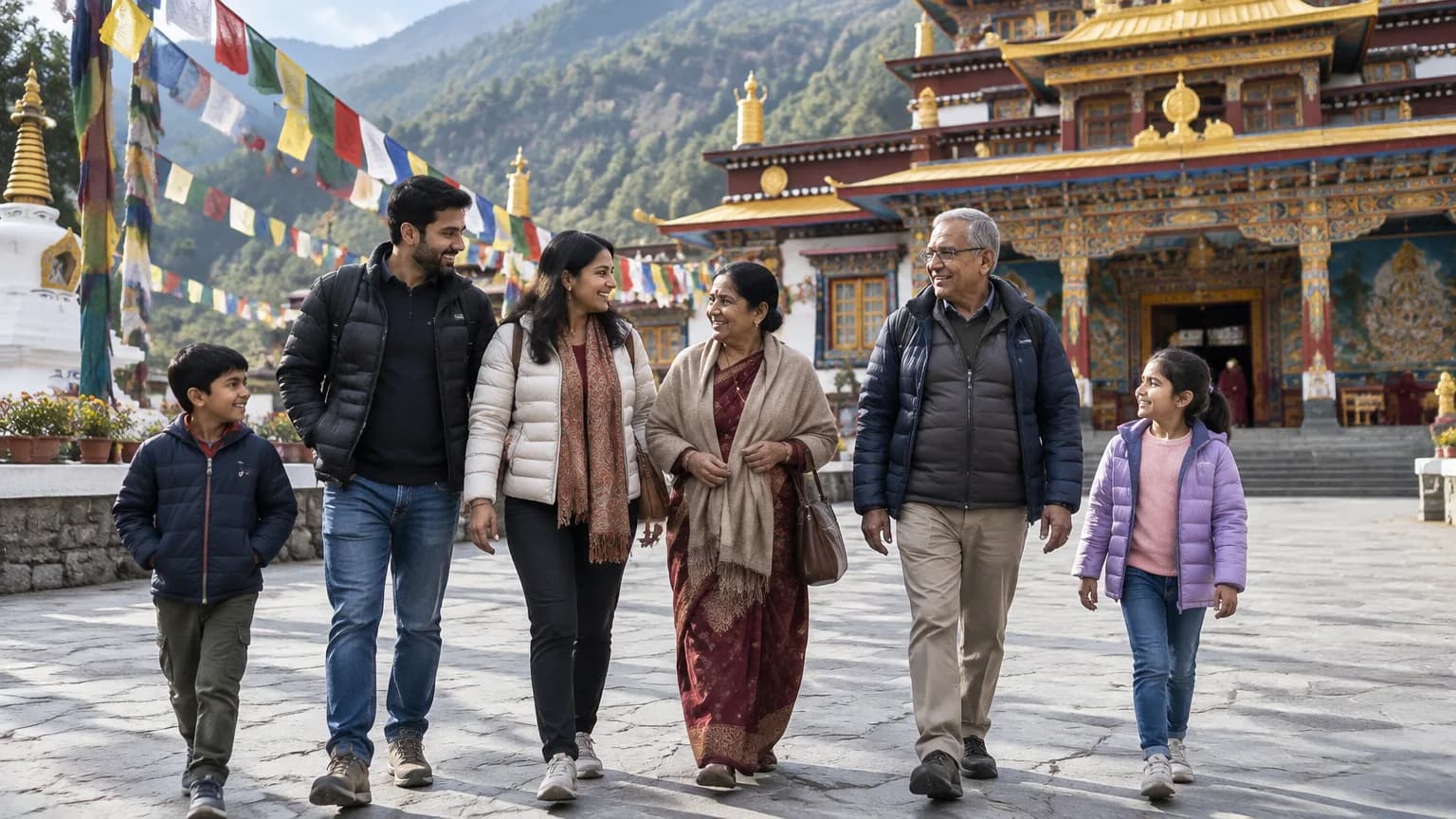 Sikkim Rumtek & Namchi Family Holiday 6N 7D