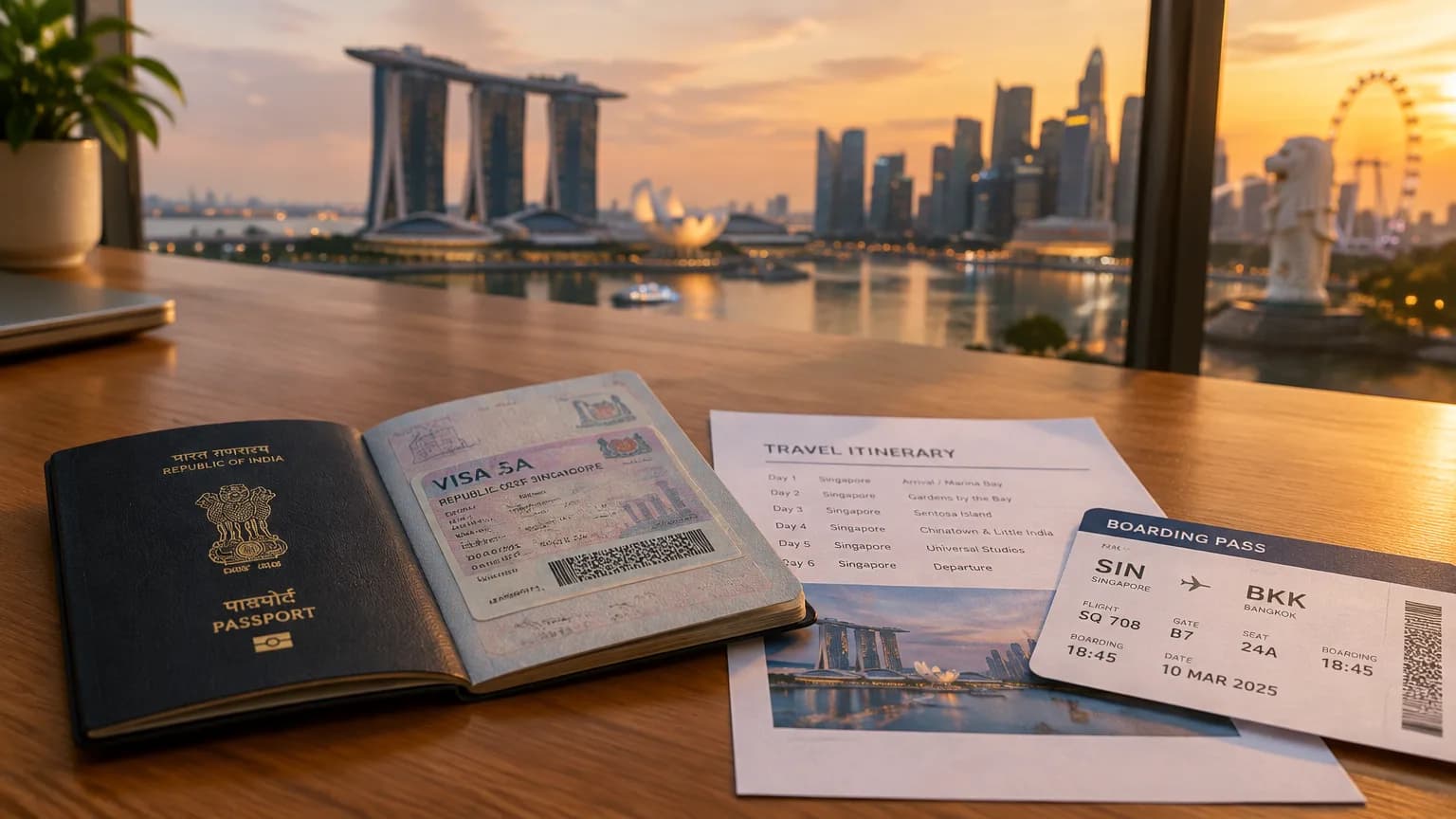 Travelling to Singapore
