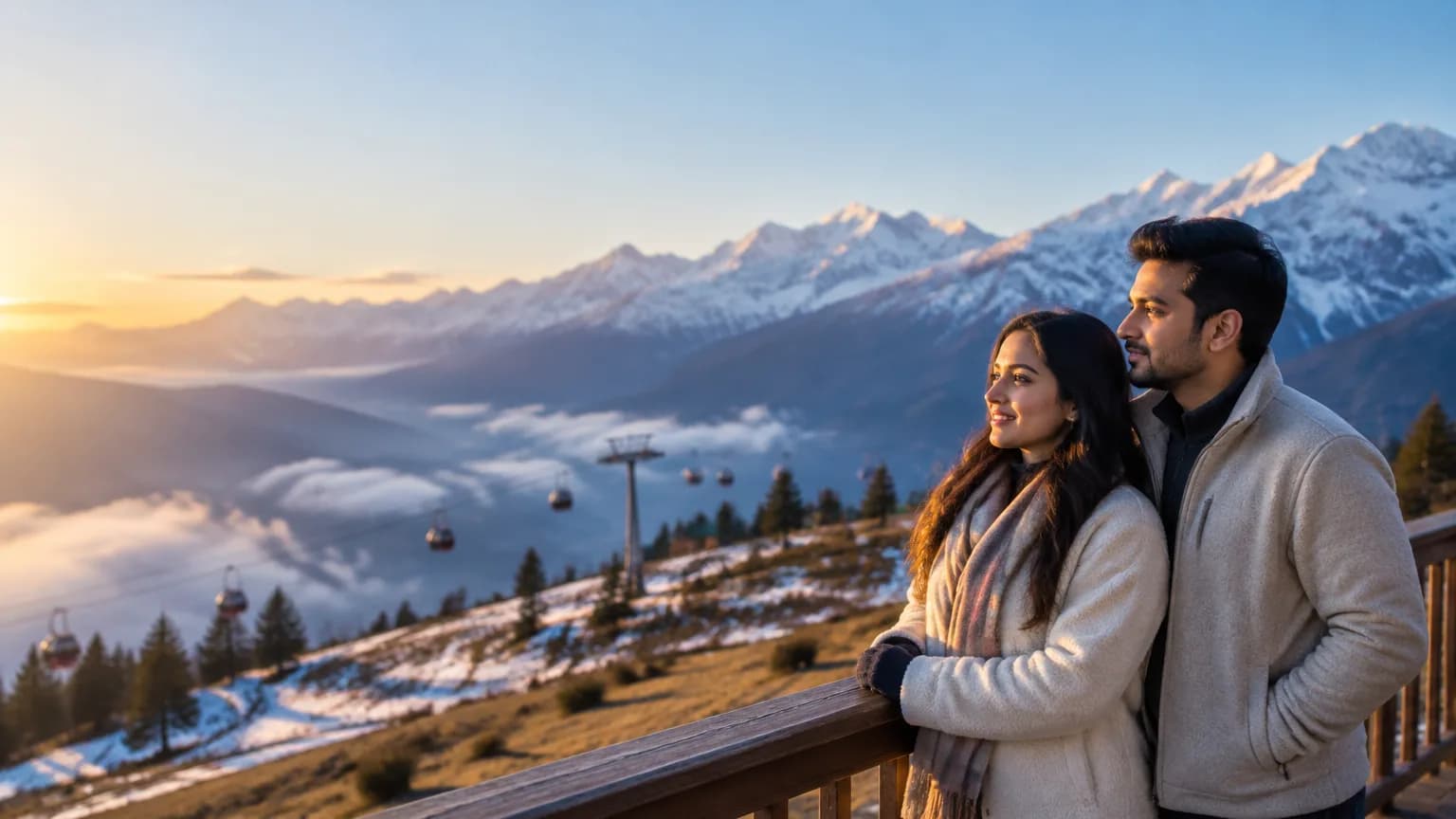 Uttarakhand Mussoorie & Auli Honeymoon 5N 6D